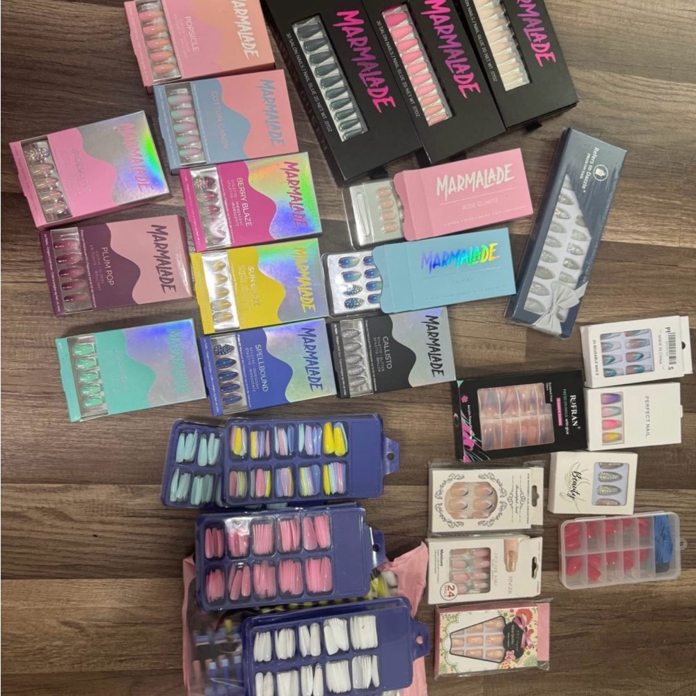 Marmalade nails press ons LOT and others